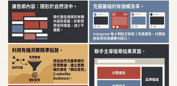 讓廣告與自然觸及聯手獲利